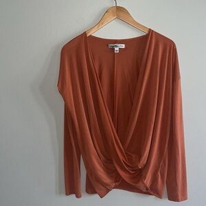 Abercrombie And Fitch Surplice Wrap Top